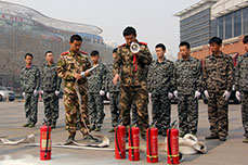 御海假日國際水療會所舉行春季軍訓(xùn)與消防培訓(xùn)